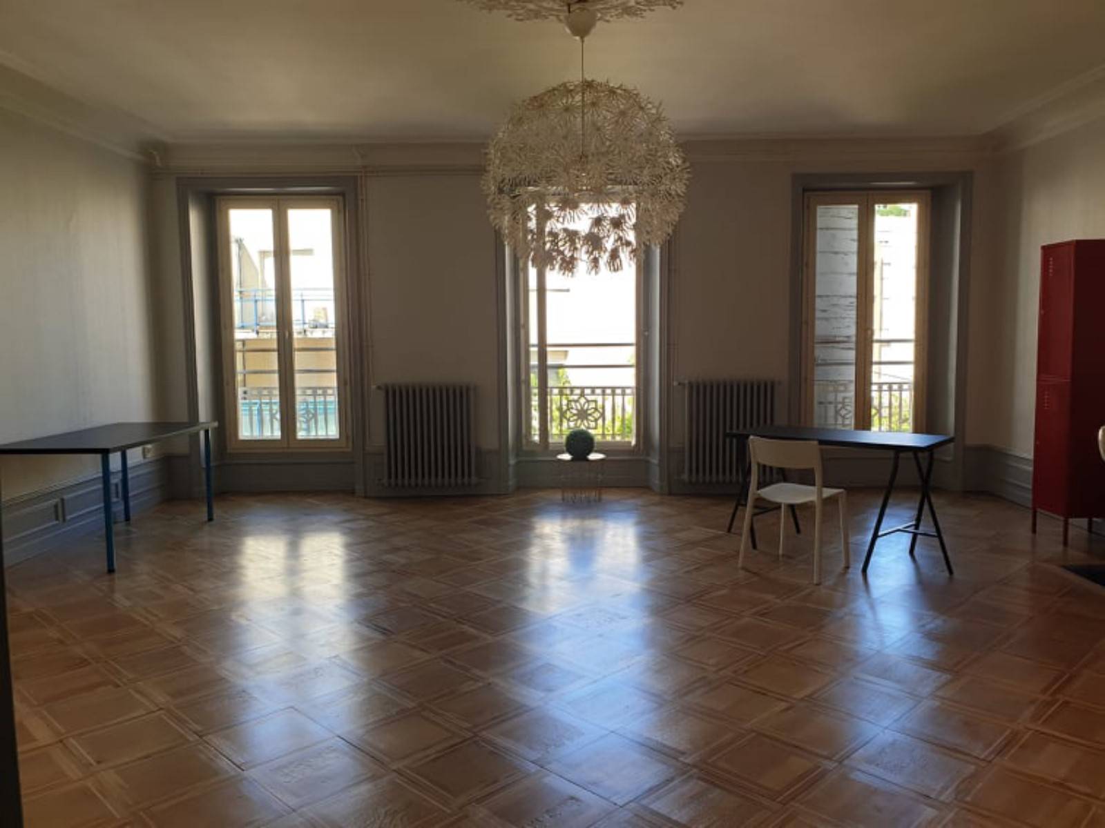 Appartement haussmannien avec terrasse