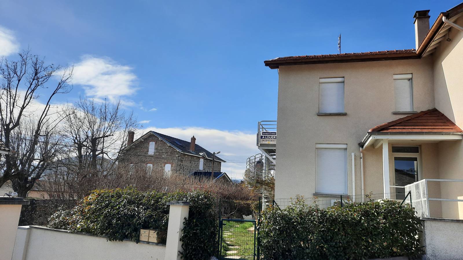 Appartement T3 avec jardin sur BOULIEU LES ANNONAY