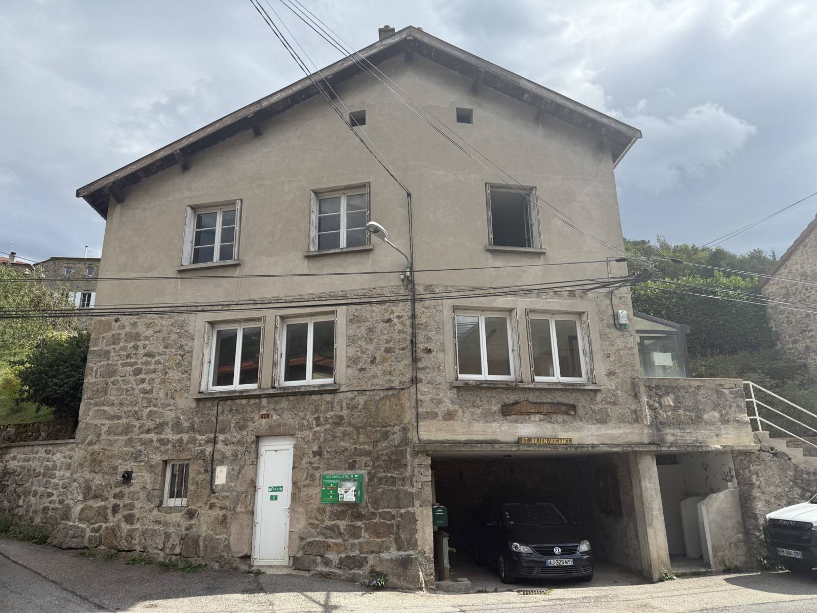Maison de village 114 m² à Saint Julien Vocance avec jardin