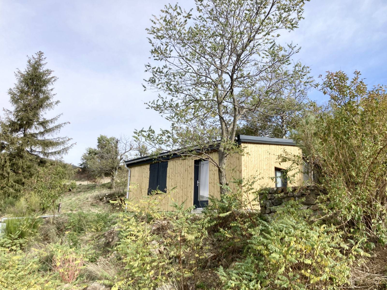 Chalet 32m² sur 1600m² de terrain – Vue imprenable