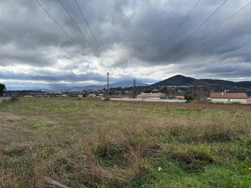 TERRAIN 1000m² à BOULIEU LES ANNONAY