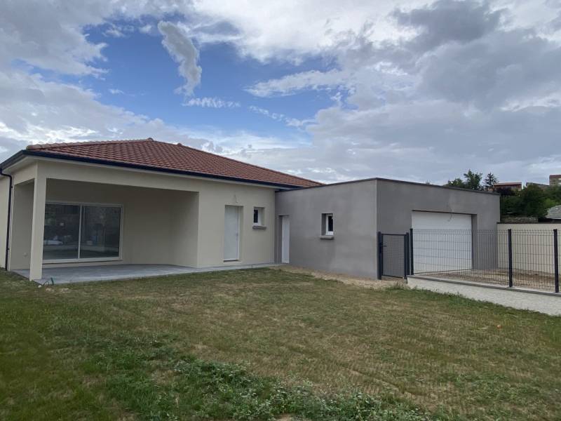 DAVEZIEUX - Maison neuve de plain-pied avec 3 chambres et grand garage