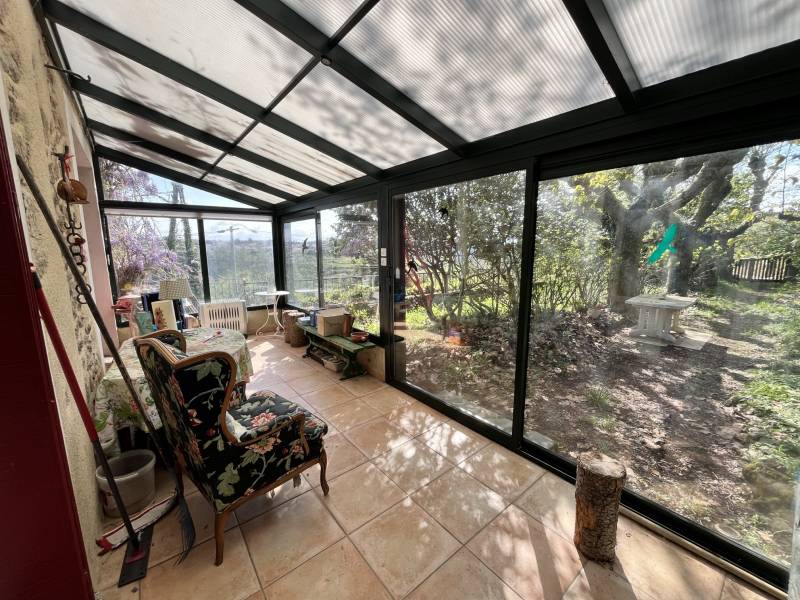 Maison avec grand terrain