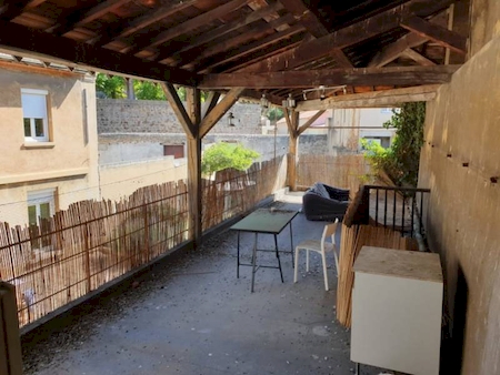 Appartement haussmannien avec terrasse