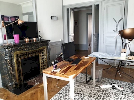 Appartement haussmannien avec terrasse