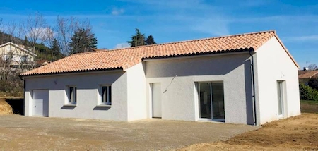 VILLA NEUVE EN LOCATION POUR PETITE FAMILLE À ANNONAY