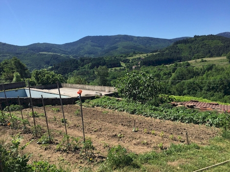 Maison de campagne en pierre 5ch vallée de la Vocance