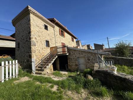 Charme authentique et vue imprenable, maison T5 148m² à BOULIEU LES ANNONAY