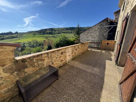 Charme authentique et vue imprenable, maison T5 148m² à BOULIEU LES ANNONAY