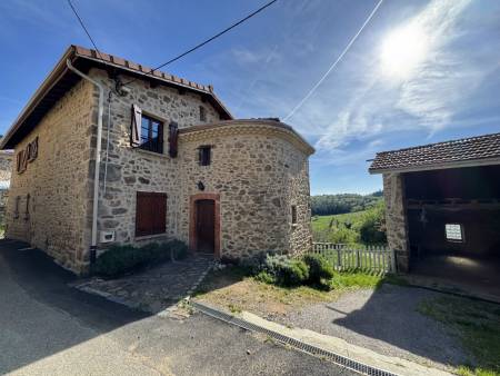 Charme authentique et vue imprenable, maison T5 148m² à BOULIEU LES ANNONAY