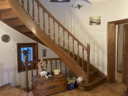 DAVEZIEUX - maison traditionnelle avec sous-sol complet sur 4869 m² de terrain