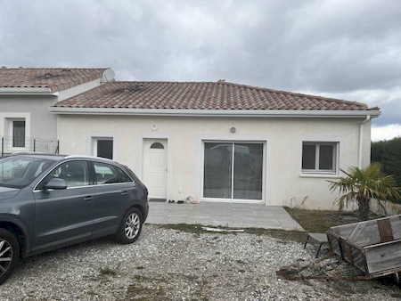 Maison mitoyenne plain pied de 81.37m² avec 3 Pièces à Boulieu-Les-Annonay