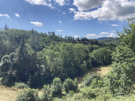 SAINT-MARCEL LES ANNONAY - TERRAIN A BATIR DE 1200 M² ENV.