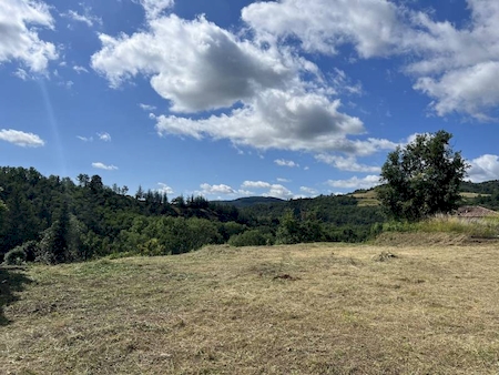 SAINT-MARCEL LES ANNONAY - TERRAIN A BATIR DE 1200 M² ENV.