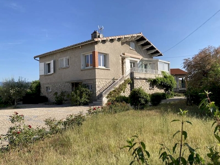 ANNONAY - QUARTIER ECOLE - 2 GRANDS GARAGES - MAISON AVEC 1123M² DE TERRAIN