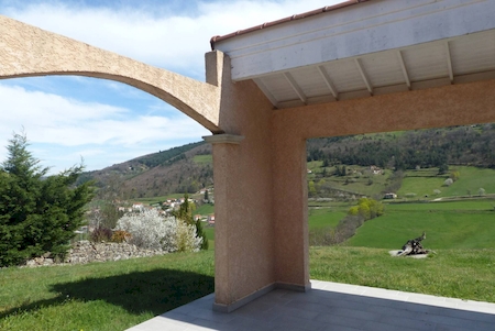 terrasse ombragée exposée Sud