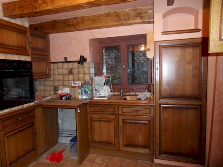 Maison VANOSC Accès sur petite terrasse abritée