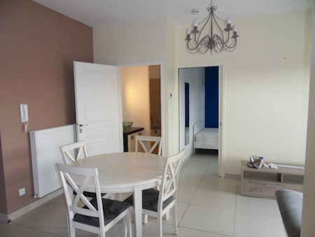 Location Appartement ANNONAY séjour avec accès sur une terrasse bien exposée offrant une vue dégagée