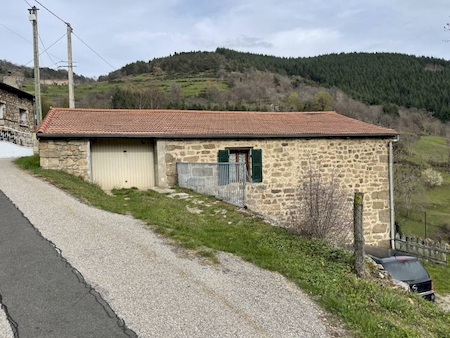 Maison en pierre 85m² avec terrain 7000m² BOURG-ARGENTAL