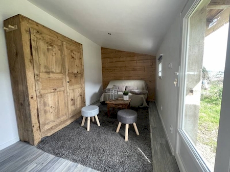 Terrain de loisir avec Cabanon aménagé à Villevocance