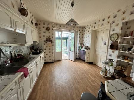 Maison avec grand terrain